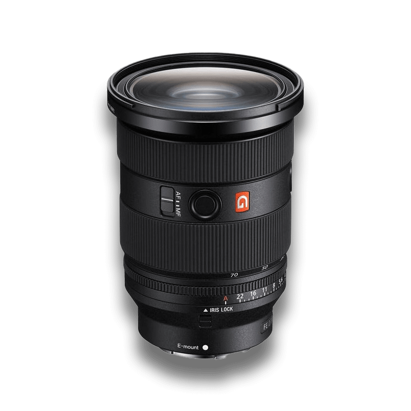 materiales objetivo sony 24-70mm