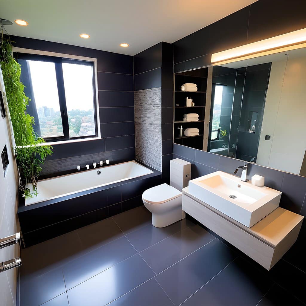 CUARTO DE BAÑO REFORMADO CON HOME STAGING